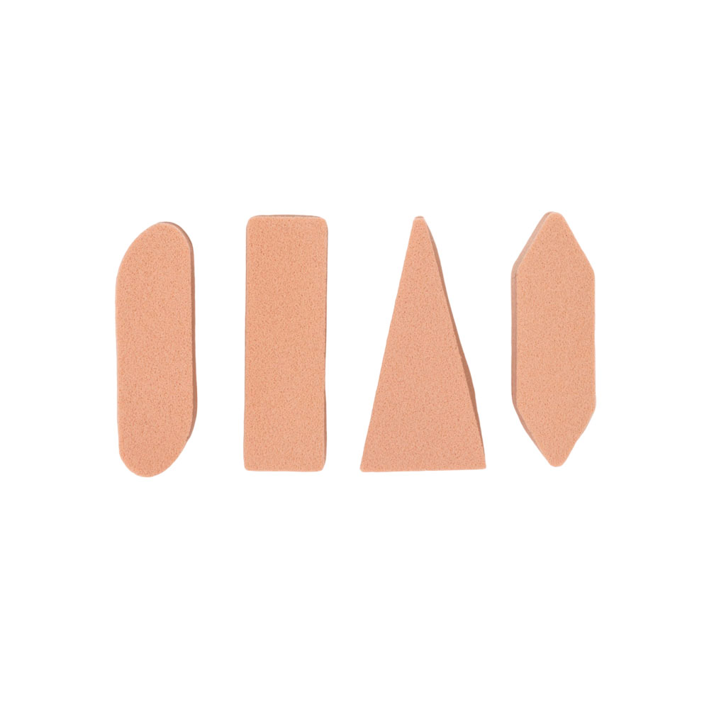 Губка натуральная (спонж) "Sofft Art Sponge Bar", 4 шт