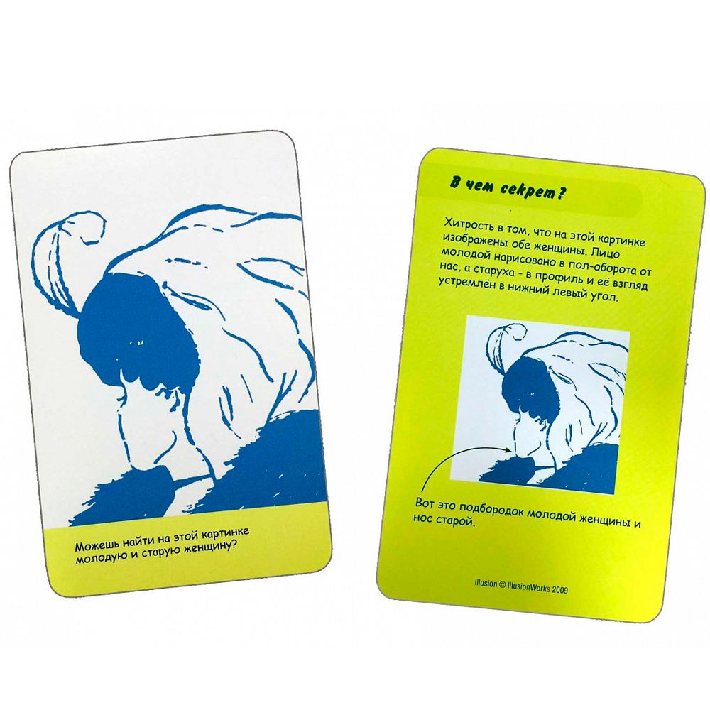 Карточки развивающие "Асборн - карточки. 50 оптических иллюзий" - 3