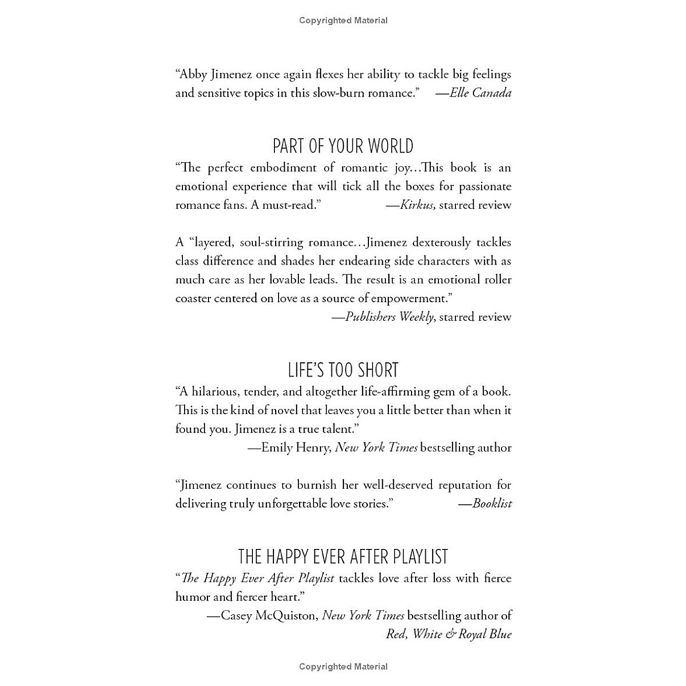 Книга на английском языке "Just For The Summer",  Abby Jimenez - 3