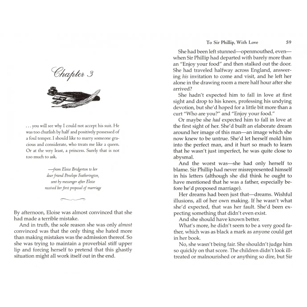 Книга на английском языке "Bridgerton: To Sir Phillip, With Love", Quinn J.