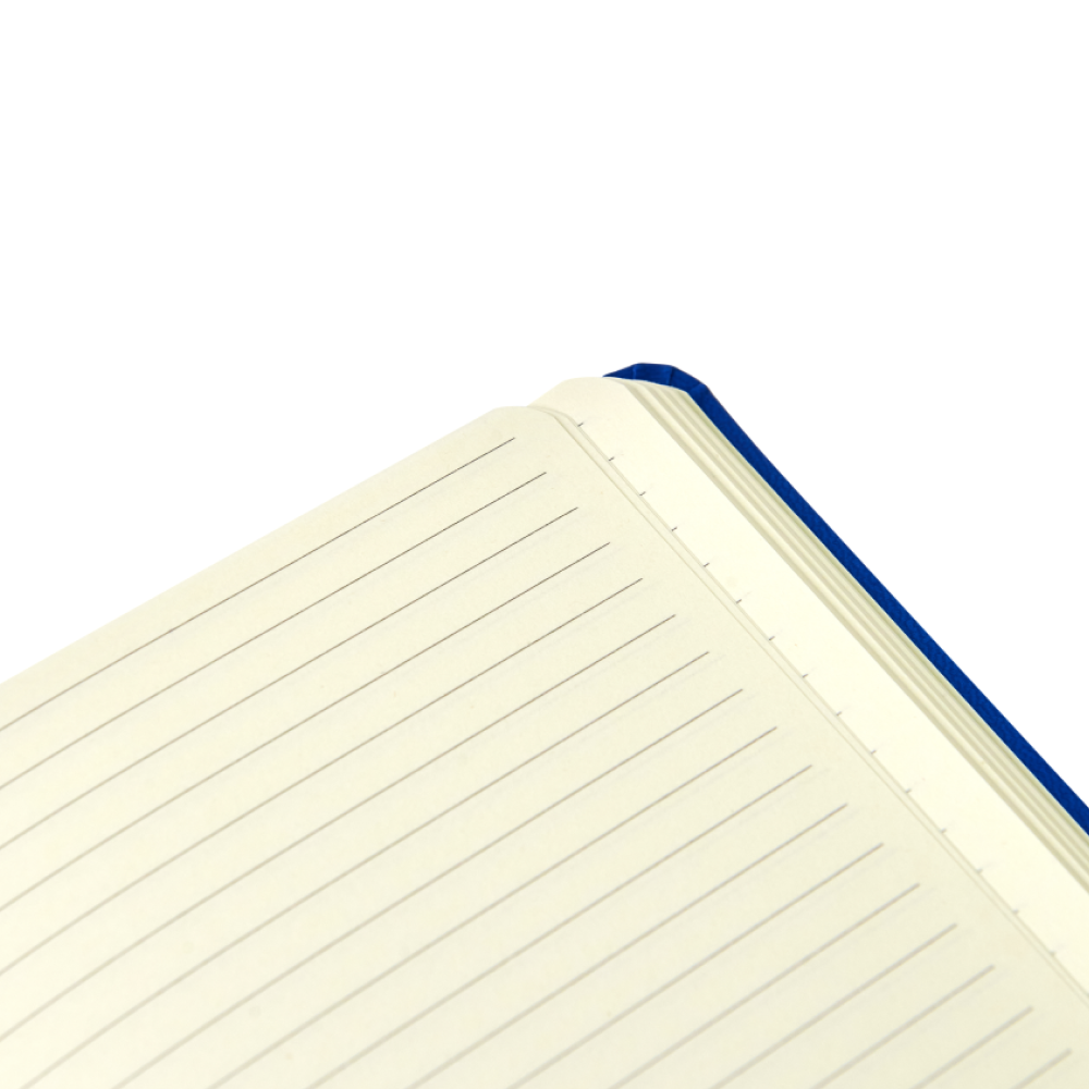 Блокнот "1818-16", А5, 96 листов, на резинке, синий - 4