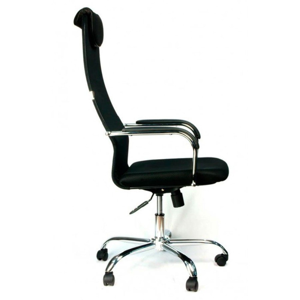 Кресло для руководителя "EVERPROF EP-708", ткань, металл, черный - 3