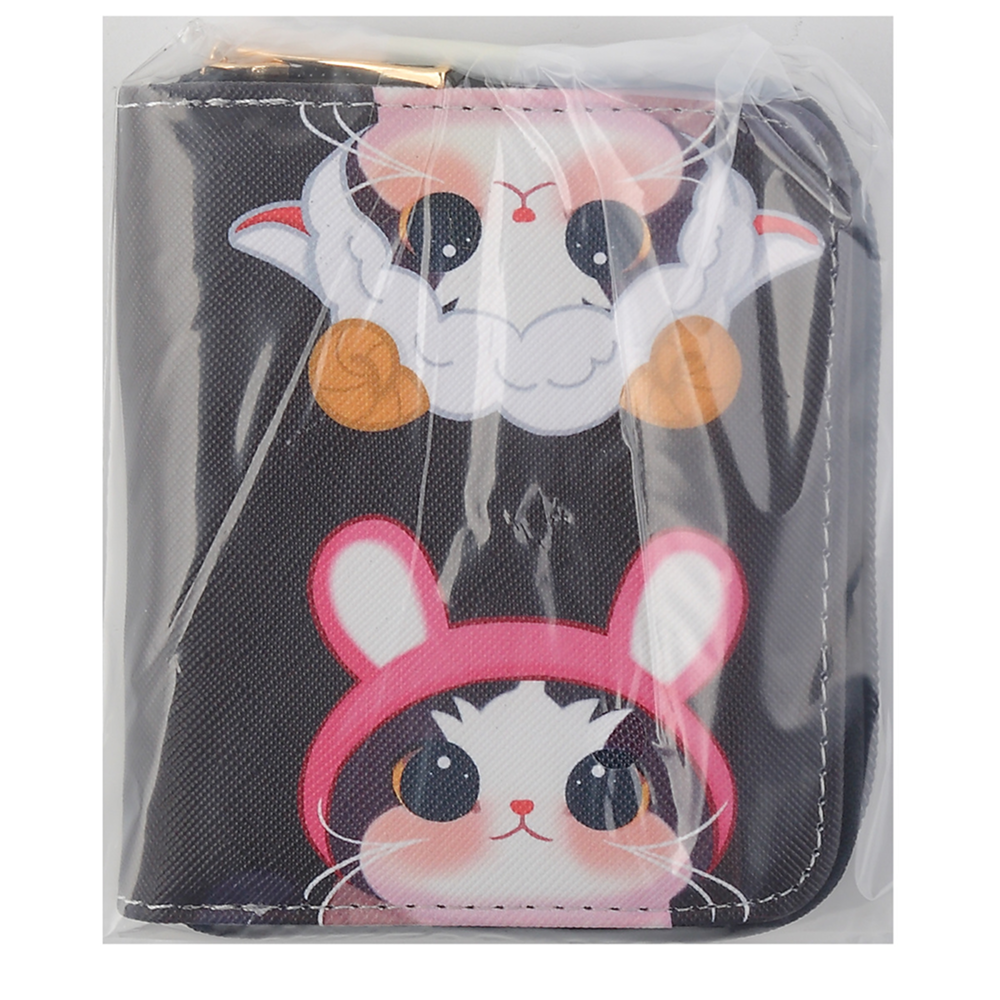 Кошелек "Cat fun", черный - 5