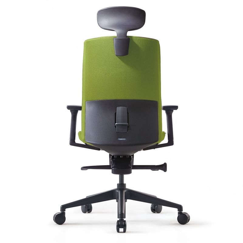 Кресло для руководителя BESTUHL "J2", ткань, пластик, зеленый  - 5