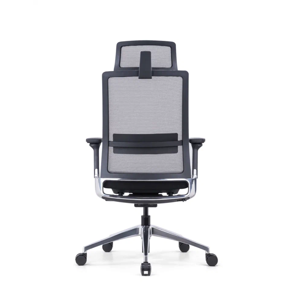 Кресло для руководителя SitZone "E-BA-001A", ткань, пластик, черный