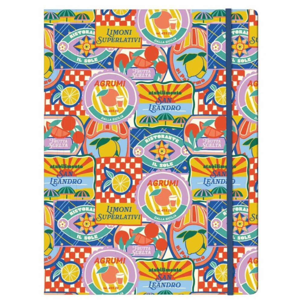 Папка на резинках "Dolce Amore", А+, 15 мм, разноцветный