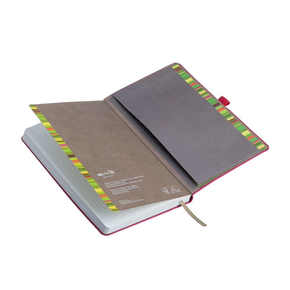 Блокнот "Appeel Royal Red Delicius", А5, 96 листов, клетка, темно-красный - 6