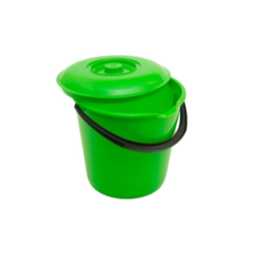 Ведро с крышкой и мерной шкалой, 10 л 