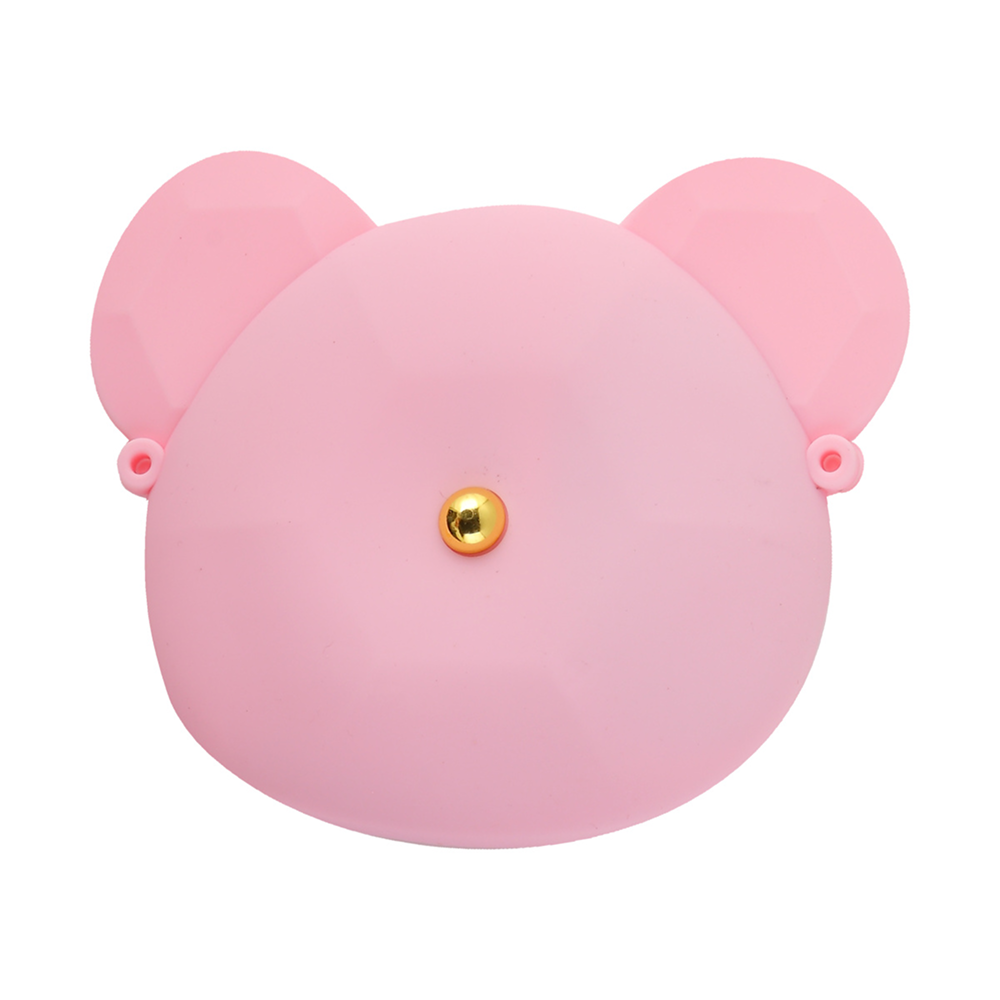 Кошелек "Cat", 15х12.5 см, силикон, розовый - 2