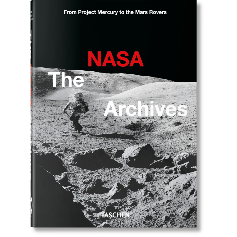 Книга на английском языке "The NASA Archives", Piers Bizony, Andrew Chaikin, Roger Launius
