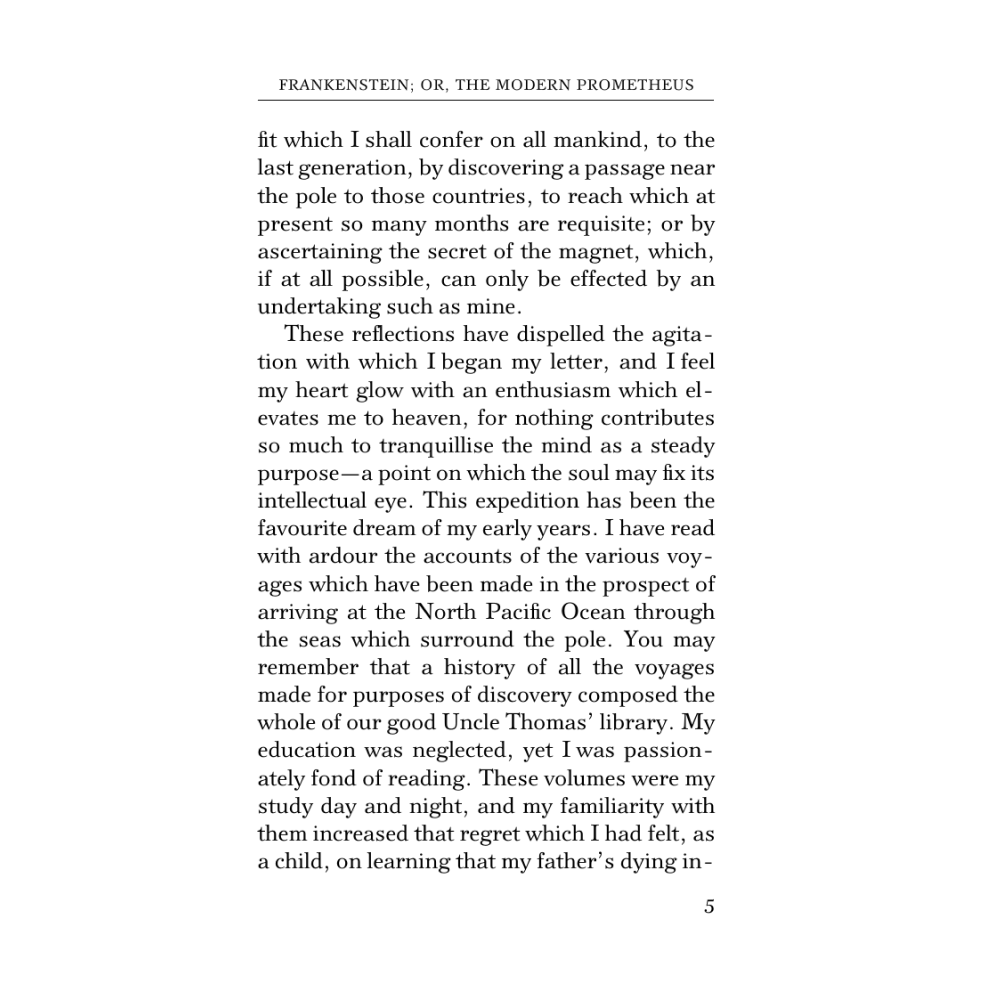 Книга на английском языке "Frankenstein; or, The Modern Prometheus", Мэри Шелли - 4