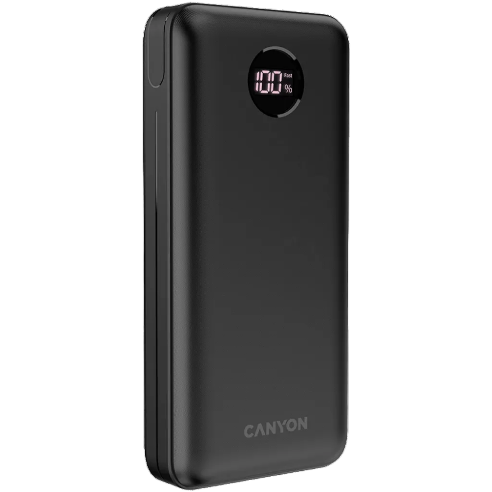 Внешний аккумулятор CANYON "PB-2002", 20000mAh , черный