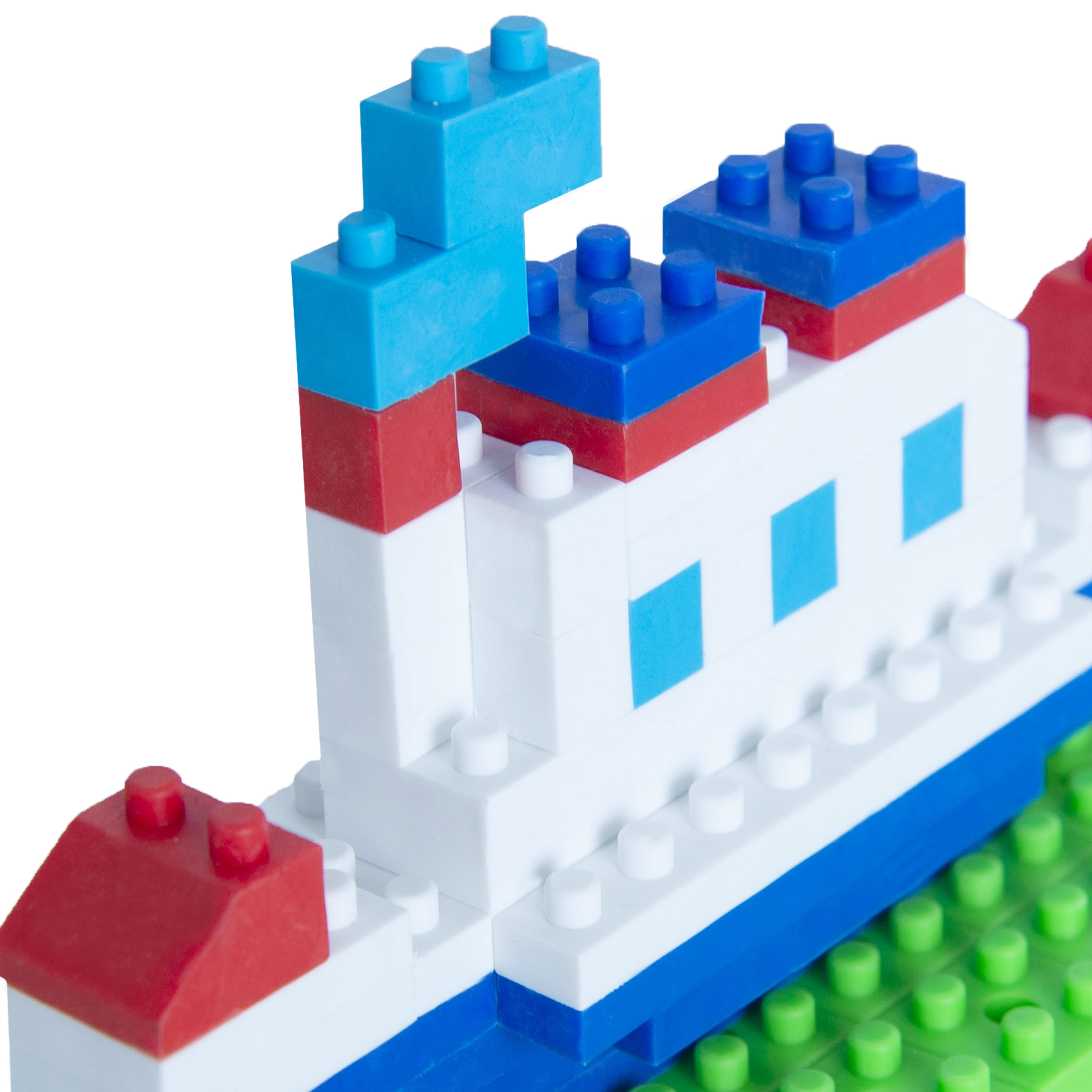 Ластик Iwako "Blocks Steamboat Kit", 1 шт, ассорти, блистер - 4