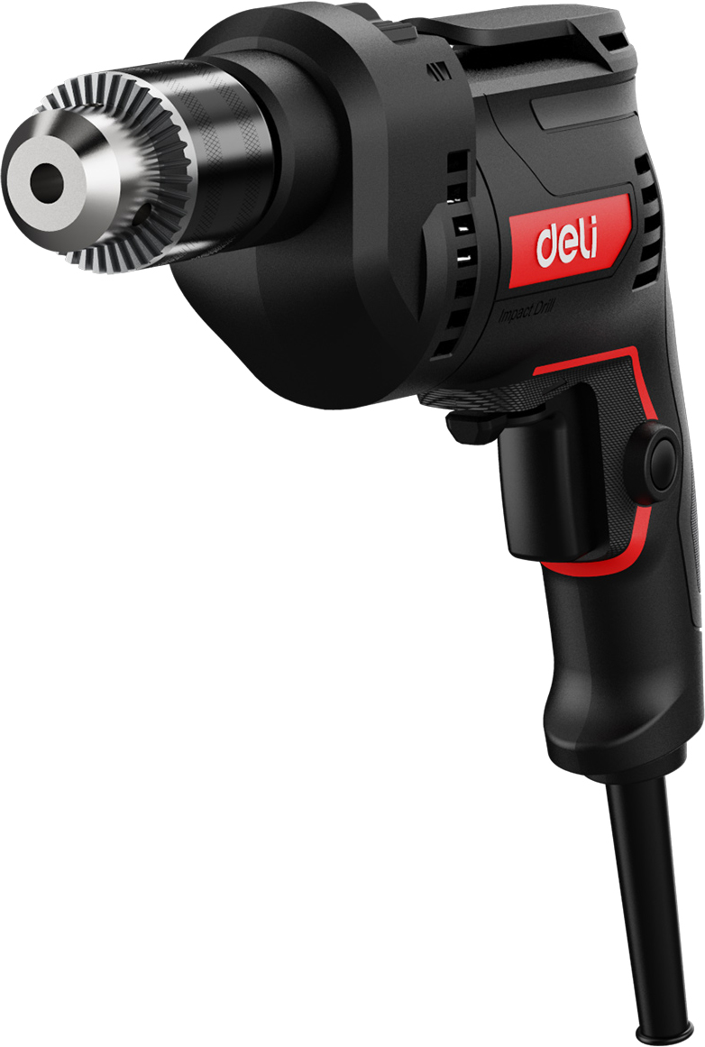 Дрель Deli RS EDE-CZ13-1E Ударная 680 Вт, 3000 об/мин, 1 скорость - 5