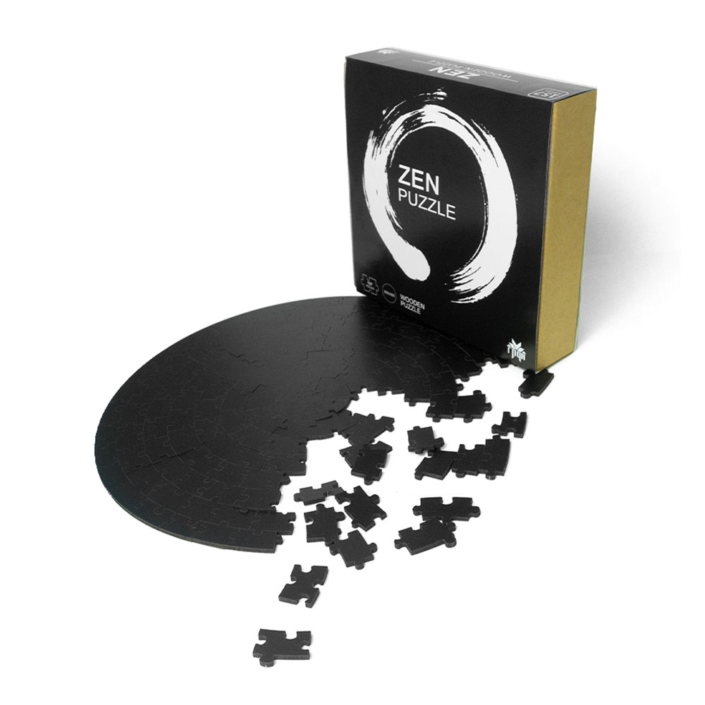 Пазл "Дзен черный" - 4