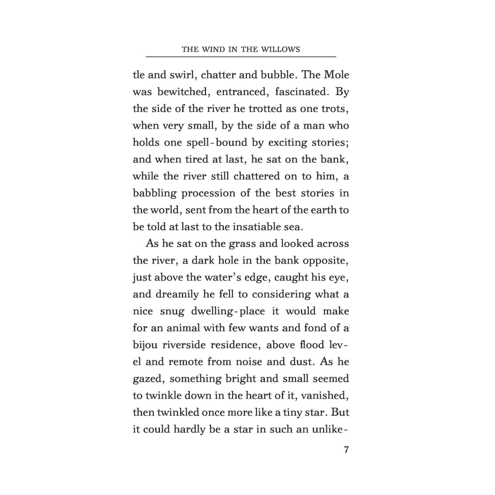 Книга на английском языке "The Wind in the Willows", Грэм К.  - 7