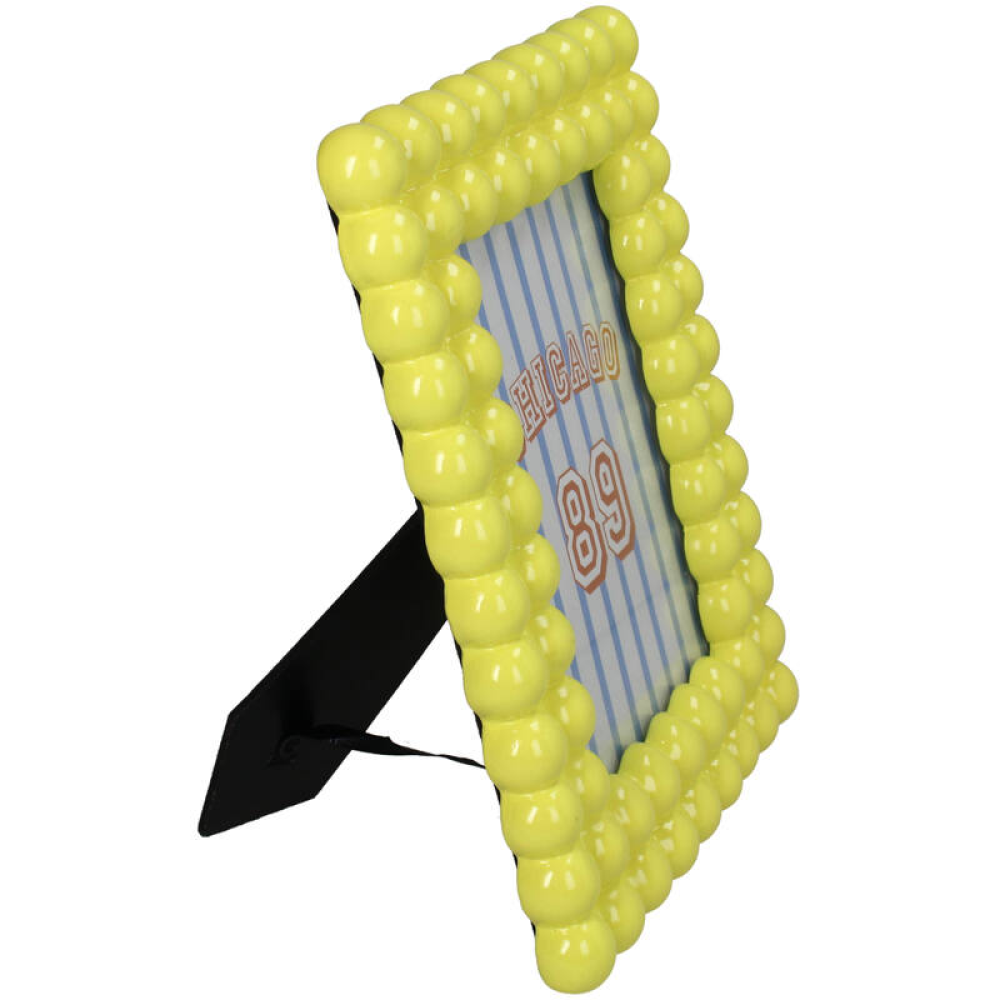 Фоторамка "KAL-6987", 13x18 см, полирезина, желтый