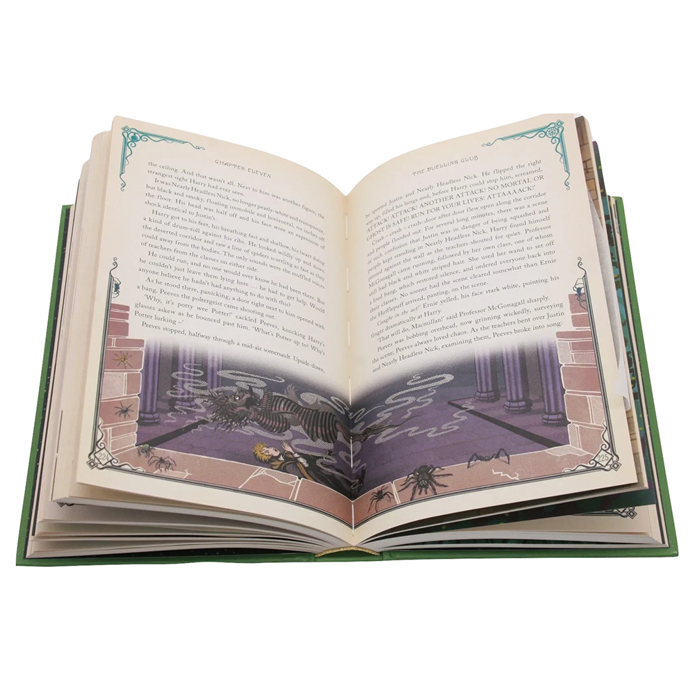 Книга на английском языке "Harry Potter and the Chamber of Secrets: MinaLima Edition", Rowling J.K. - 3
