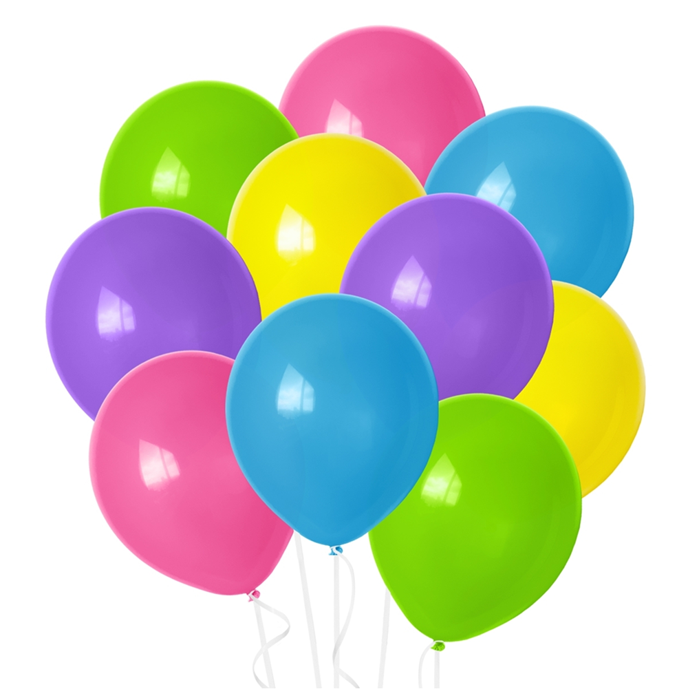 Шар воздушный "ДР12", 10 шт, ассорти