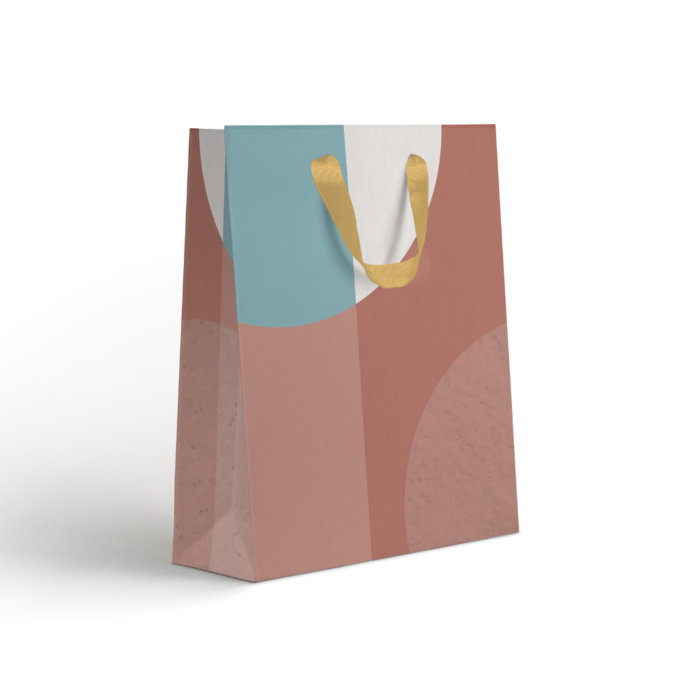 Пакет бумажный подарочный "Dune", 25.5х31.5х11 см, ассорти