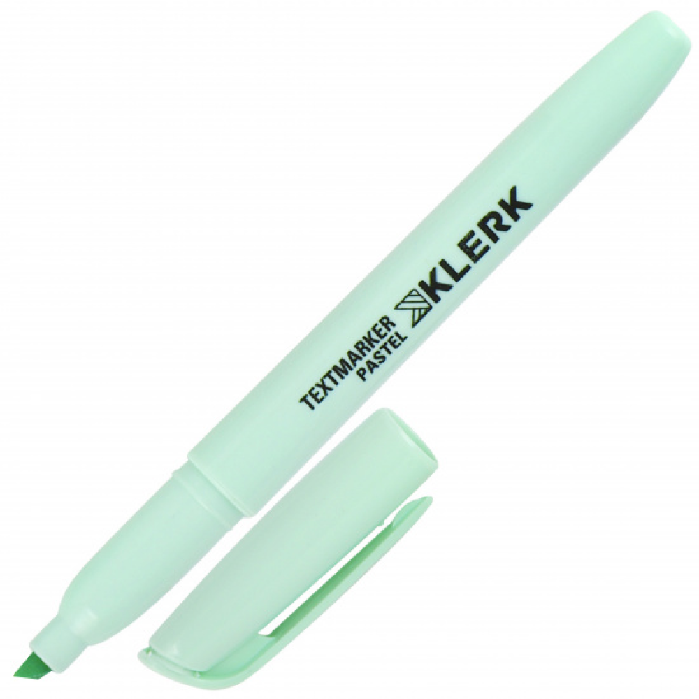 Маркер текстовый "KLERK Macaroon Pastel", мятный