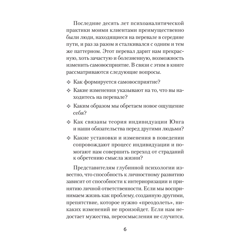 Книга "Перевал в середине пути. Как преодолеть кризис среднего возраста (#экопокет)", Джеймс Холлис - 6
