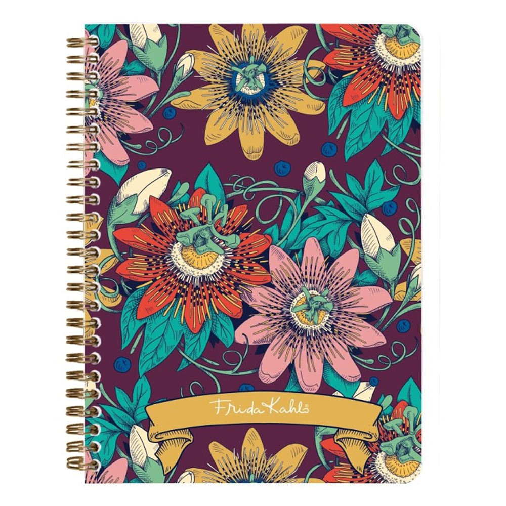Блокнот "Frida Kahlo", А5, 74 листов, линейка, ассорти