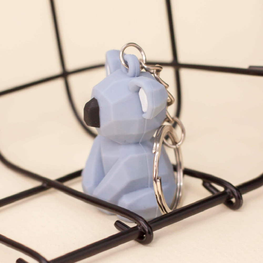 Брелок "Statuette koala", серый