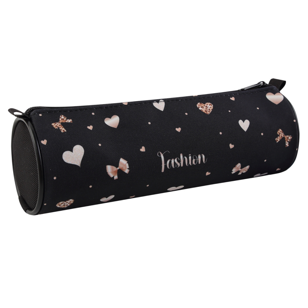 Пенал "Fashion hearts", 1 отделение 