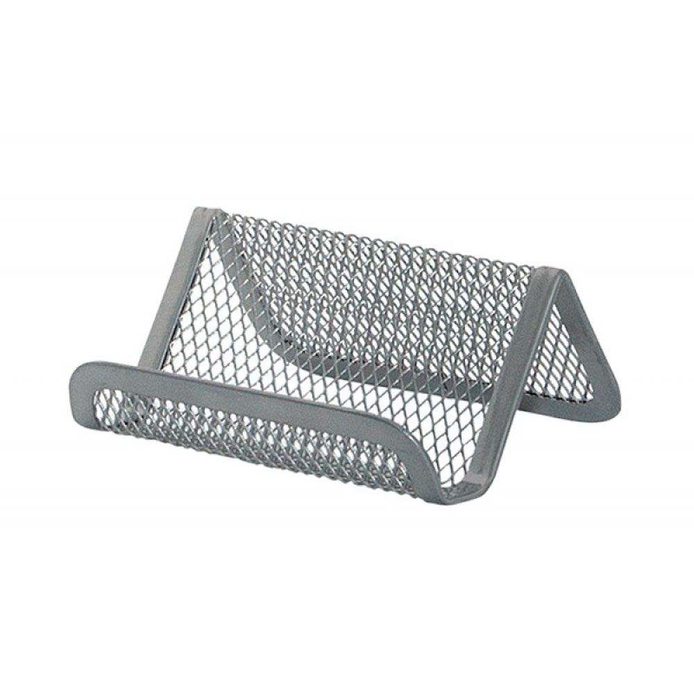 Подставка для визиток "Q-Connect", серебристый 