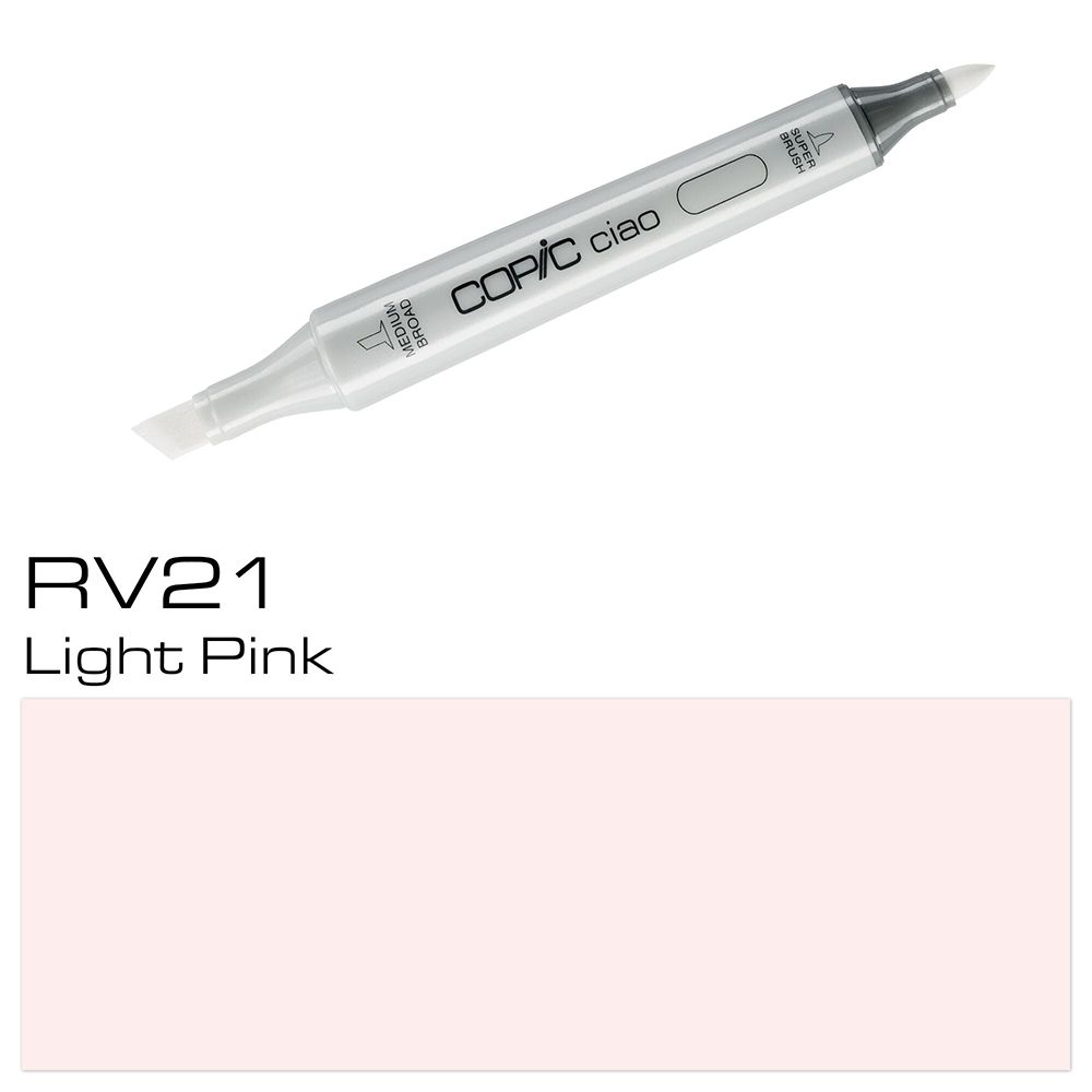 Маркер перманентный "Copic ciao", RV-21 светло-розовый