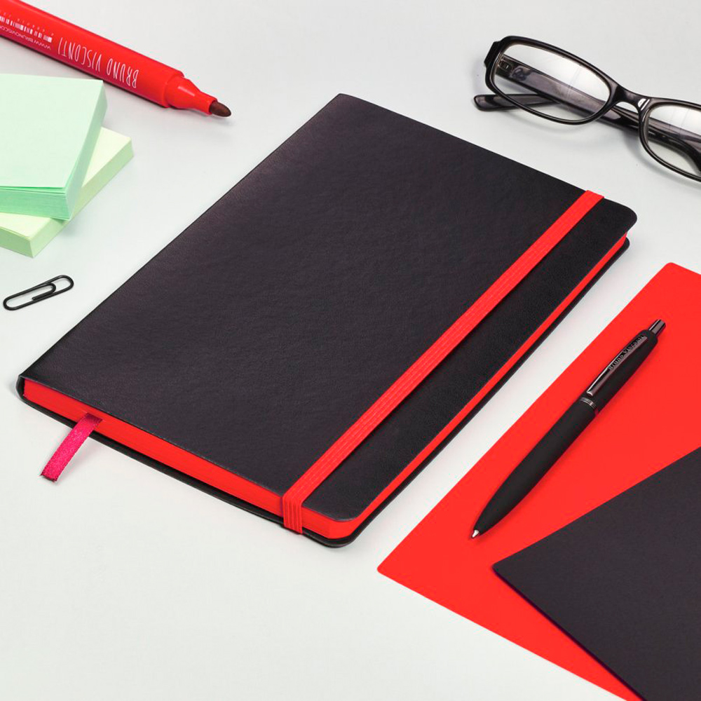 Ежедневник недатированный "Megapolis Soft", А5, 272 страницы, черный - 6