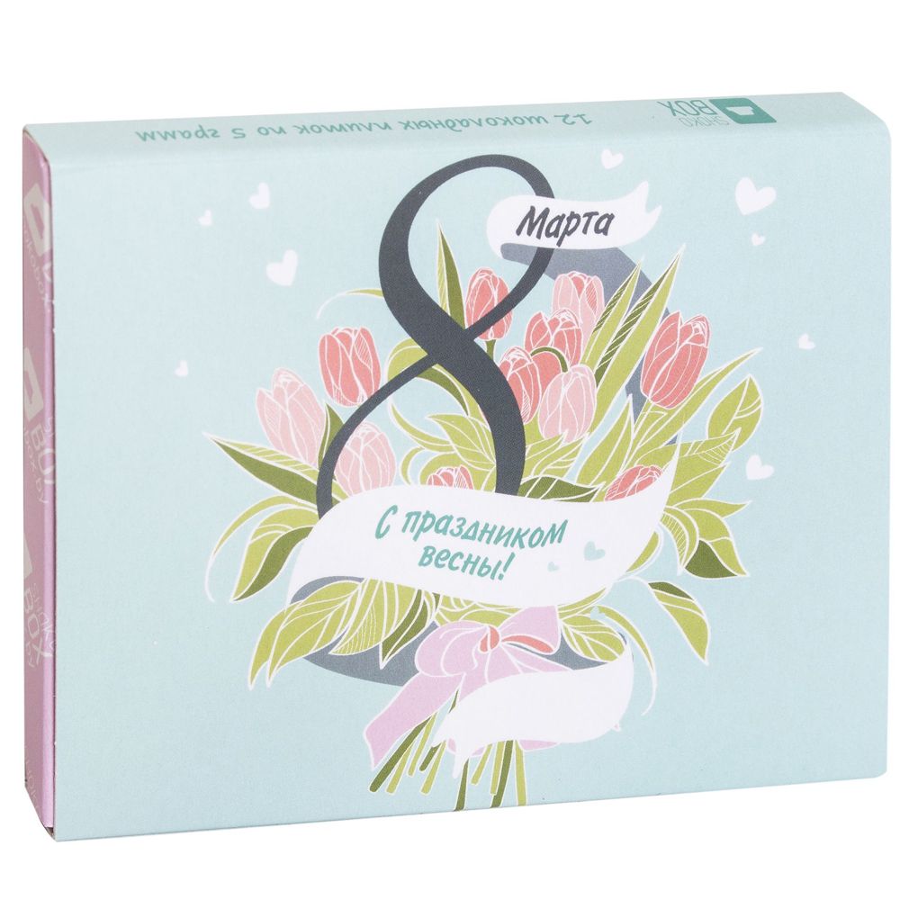 Шоколад молочный "Кватро. 8 марта", 60 г