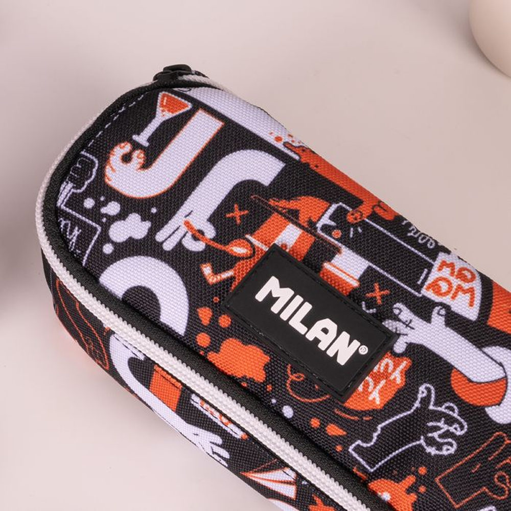 Пенал "Fingers", 1 отделение, разноцветный - 4