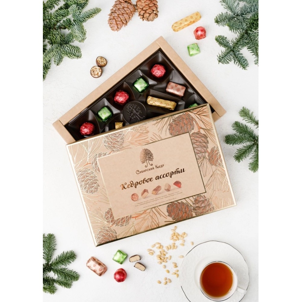 Конфеты "Кедровое ассорти" 200 гр.
