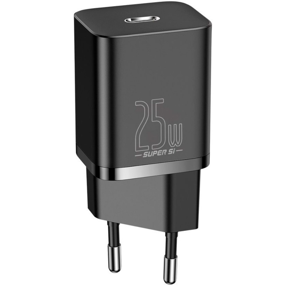 Сетевое зарядное устройство Baseus "TZCCSUP-L01", Super Si Quick Charger Type-C 25W, черный - 3