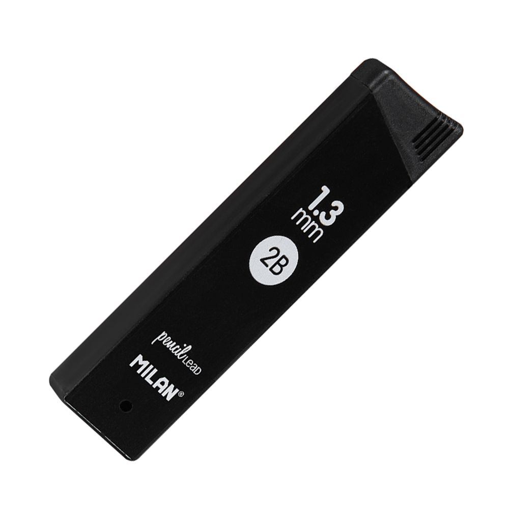 Грифели для автоматического карандаша "Milan", 2B, 1.3 мм, 24 шт