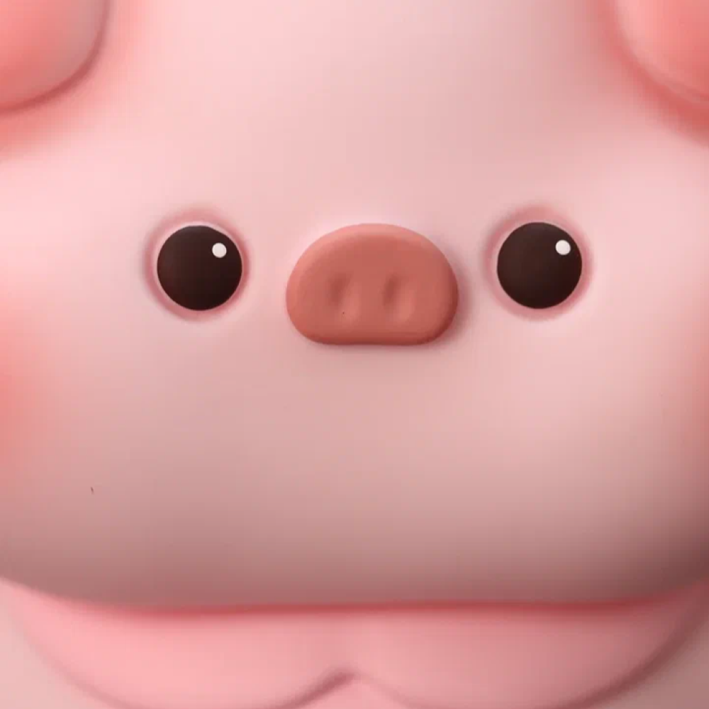 Копилка "Baby Pig", пластик, розовый - 3