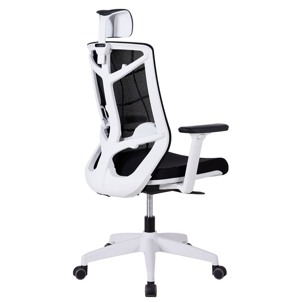 Кресло для руководителя "Nature II Slider", пластик, ткань, черный - 3