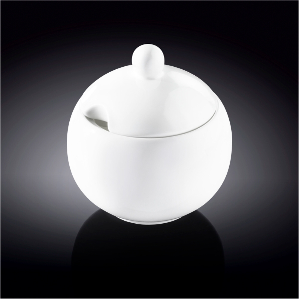 Сахарница Wilmax "WL-995029 Olivia", фарфор, 540 мл, белый - 3