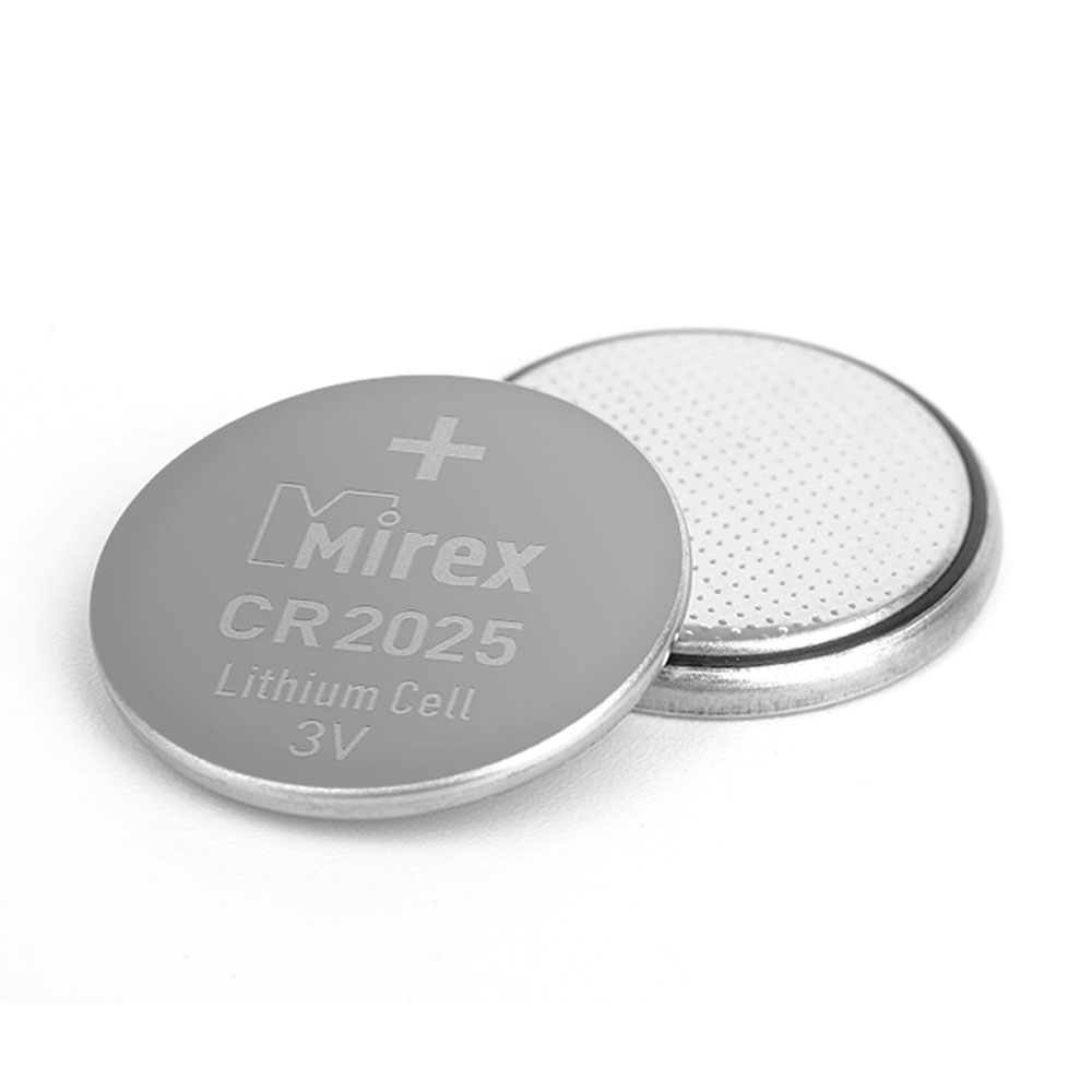 Батарейки литиевые дисковые Mirex "3 V CR2025", 4 шт - 3