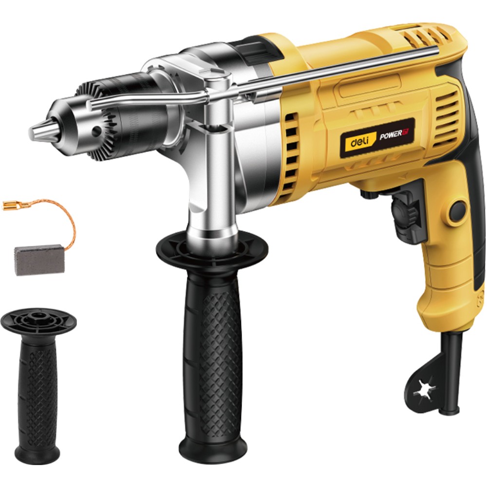 Дрель Deli YS EDL-CZ13-E3 Ударная 1050 Вт, 3000 об/мин, 1 скорость 