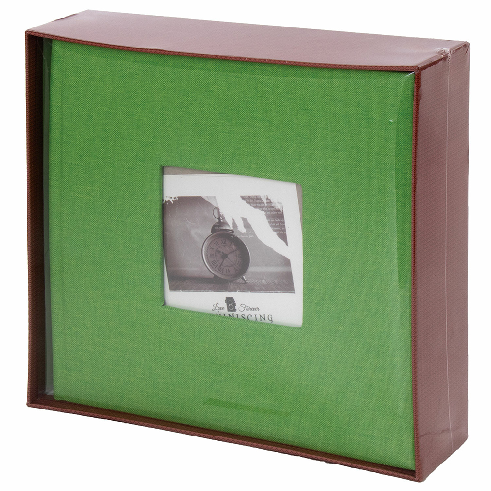 Альбом для фото "Лайм", 22x22 см, зеленый - 7