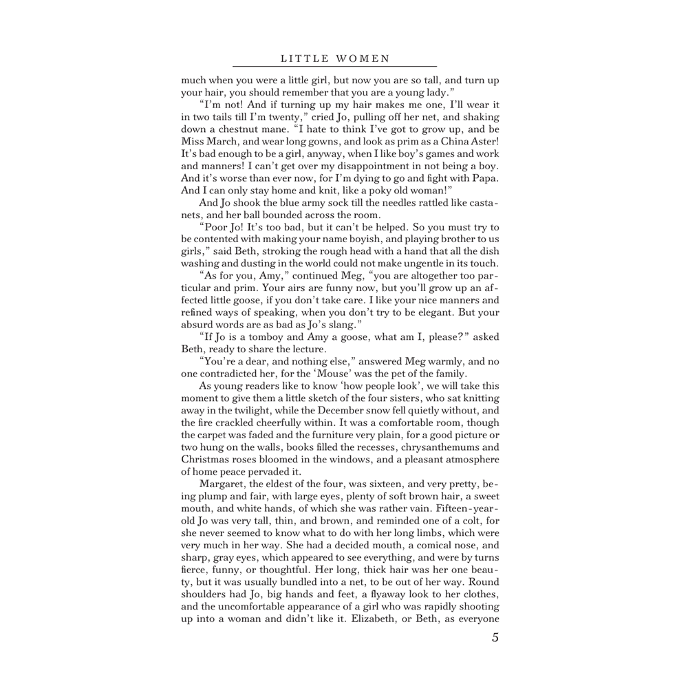 Книга на английском языке "Little Women", Louisa May Alcott - 4