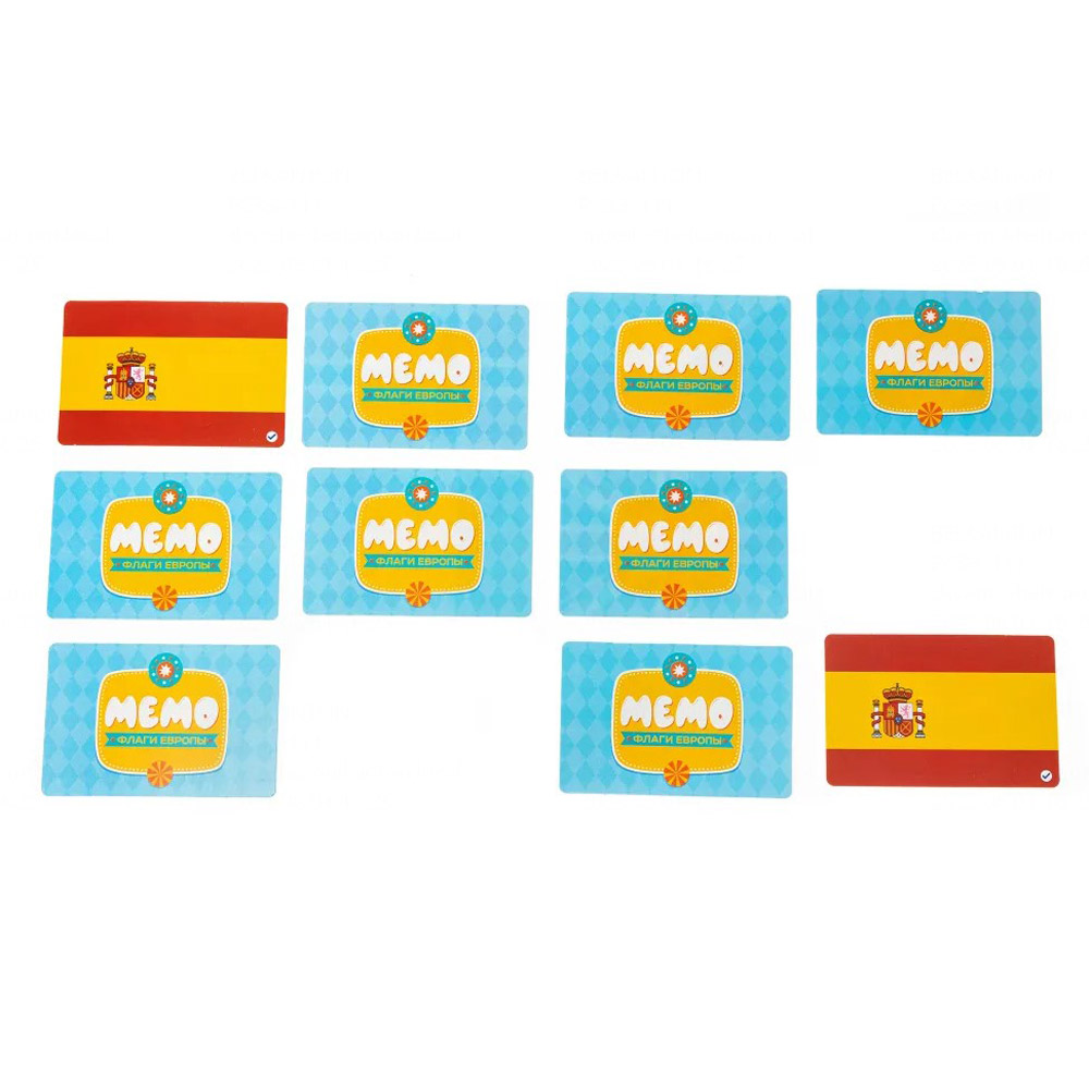 Игра настольная "МЕМО. Флаги Европы" - 6