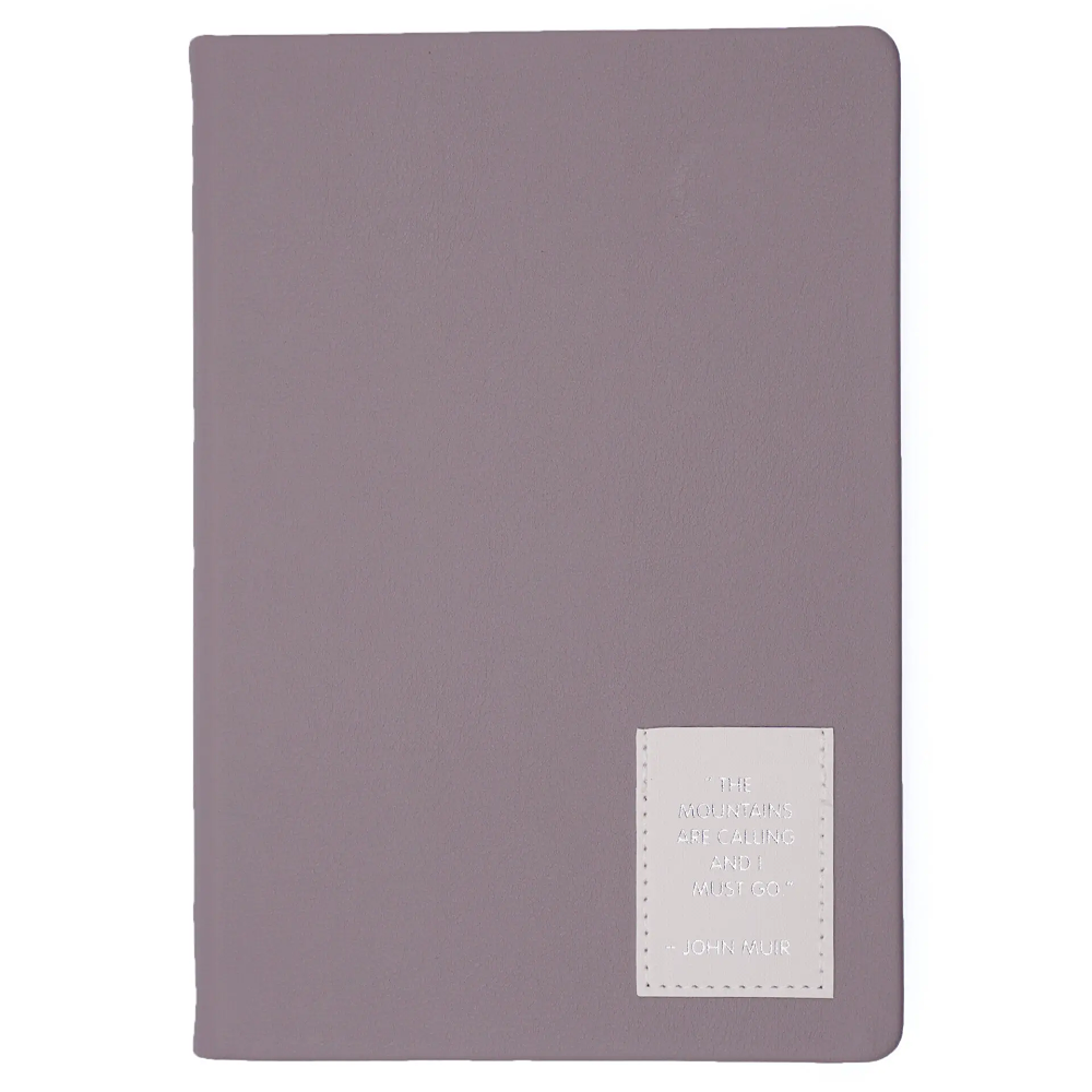 Ежедневник недатированный "Nuances. Эустома", A5, 152 листа, фиолетовый