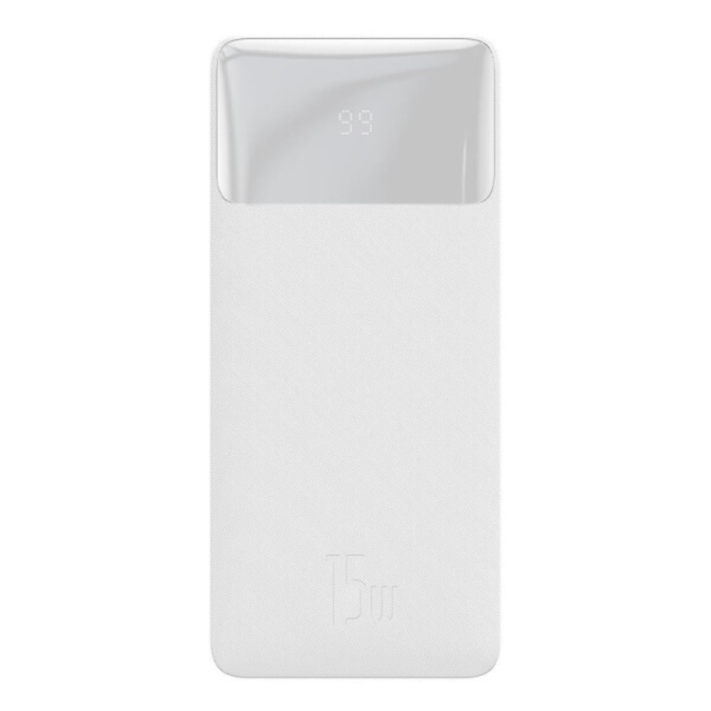 Внешний аккумулятор Baseus "PPBD050002", 10000 mAh, белый