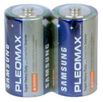 Батарейки солевые Samsung "Pleomax D/R20", 2 шт.