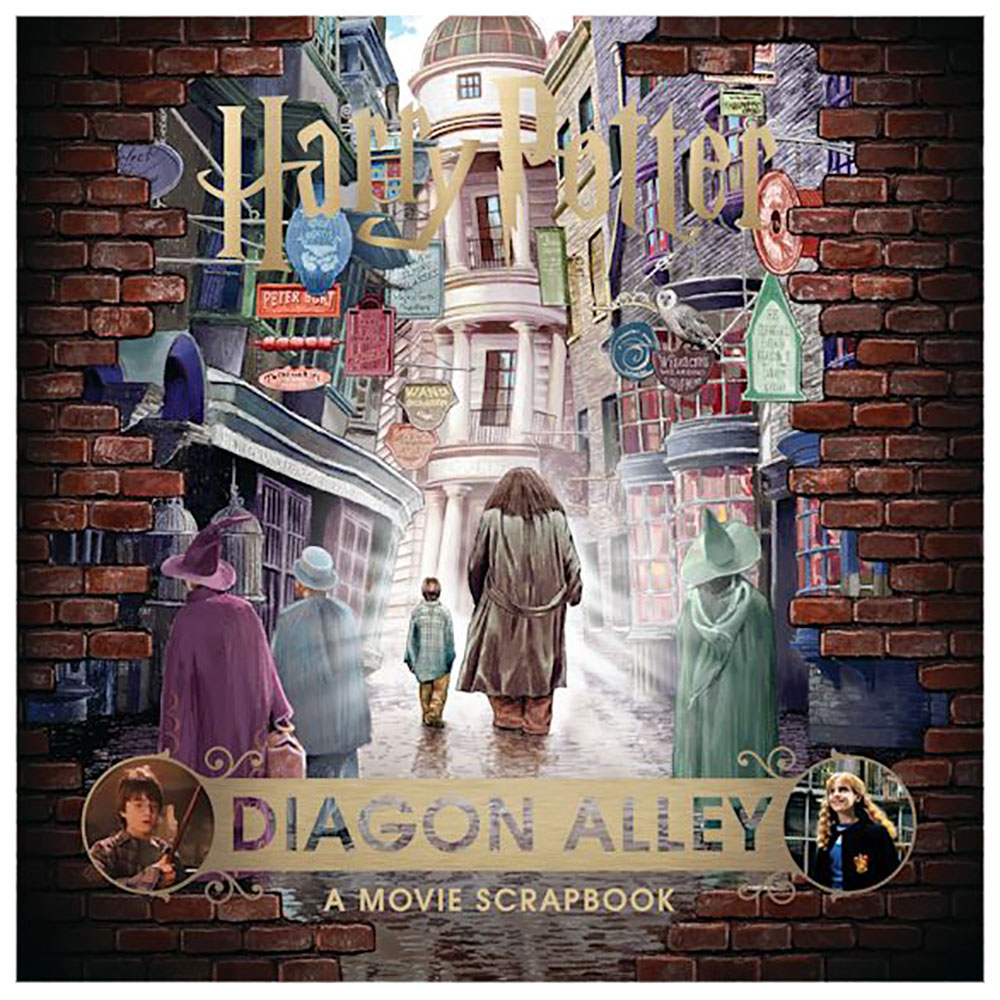 Книга на английском языке "Jody Revenson: Harry Potter. Diagon Alley. Movie Scrapbook",  Illustr.