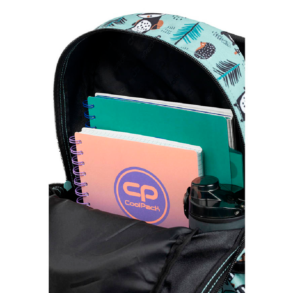 Рюкзак школьный Coolpack "Toby Shoppy", бирюзовый - 5